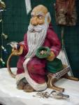 Santa w/Chickadees thumbnail